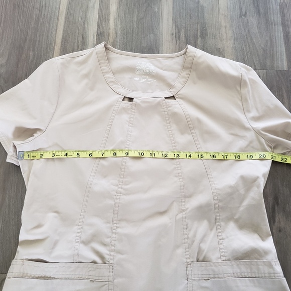 Cherokee Tops Cherokee Workwear Authentic Scrubs Khaki Poshmark